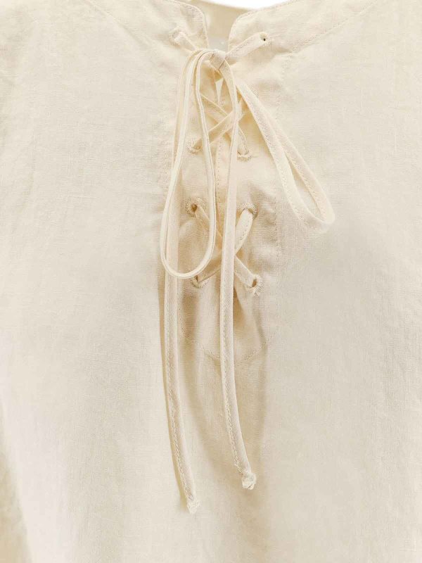 ASPESI: T-shirts online - T-Shirt - Creme