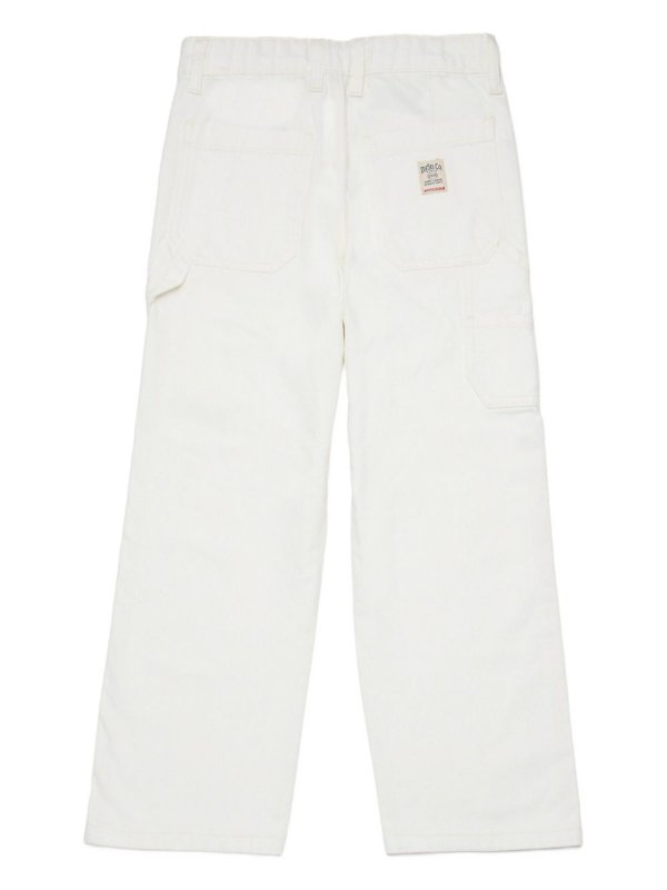 DIESEL: Jeans Rectos online - Vaqueros Rectos - Blanco