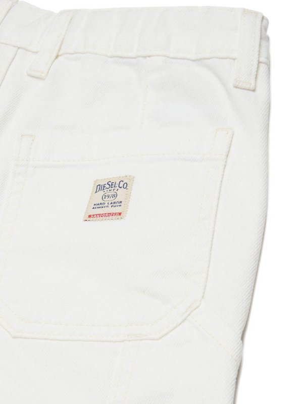 DIESEL: Shorts online - Shorts - Blanco