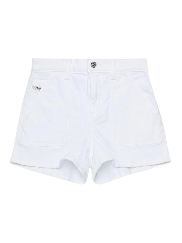 DIESEL: Hosen Shorts - Shorts - Weiß