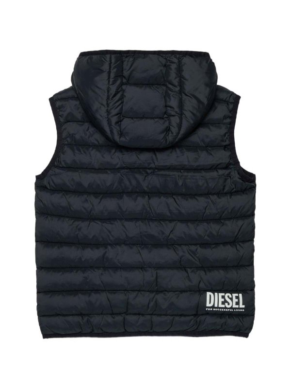 ダウンジャケット - 黒 shop online: DIESEL