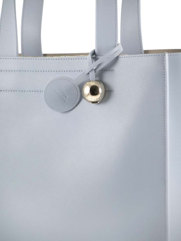 The Best Shops FURLA: Sacs à main - Sac Cabas - Bleu Clair