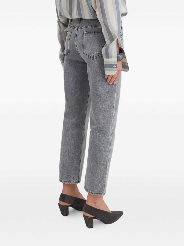 Vaqueros Rectos - Gris shop online: THE FRANKIE SHOP