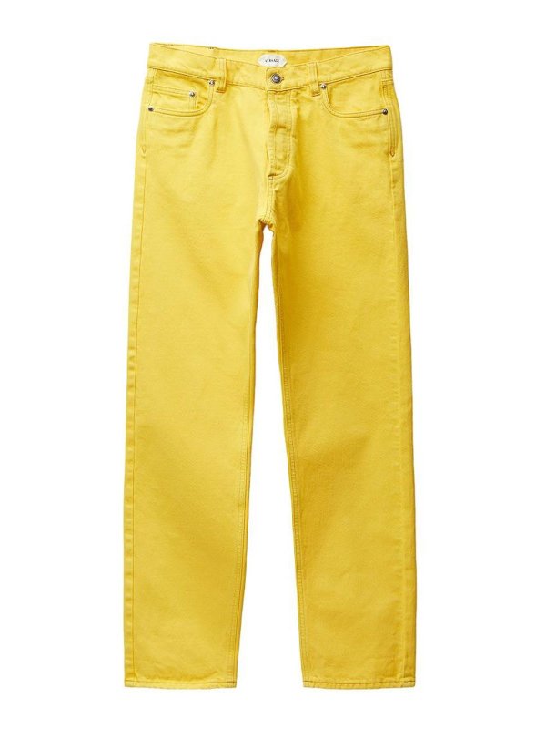 VERSACE: straight leg jeans - Straight jeans
