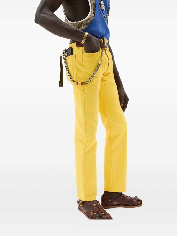 Straight jeans shop online: VERSACE