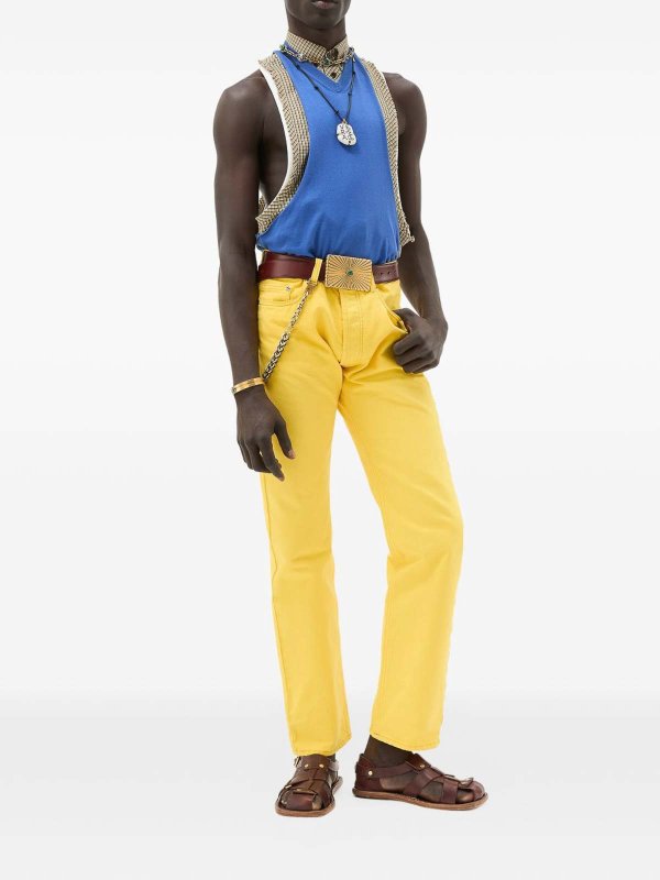VERSACE buy online Straight jeans