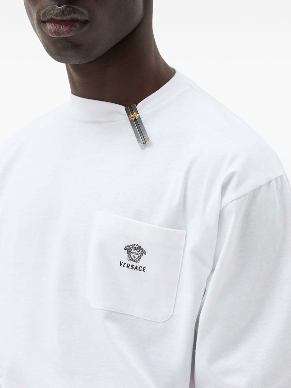 The Best Shops VERSACE: T-shirts - T-Shirt - Weiß