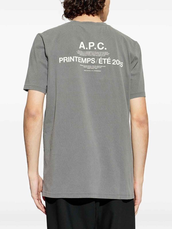 Camiseta - Gris shop online: A.P.C.
