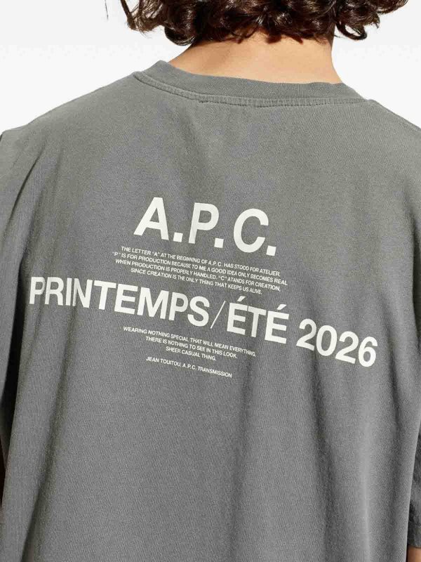 A.P.C. buy online Camiseta - Gris