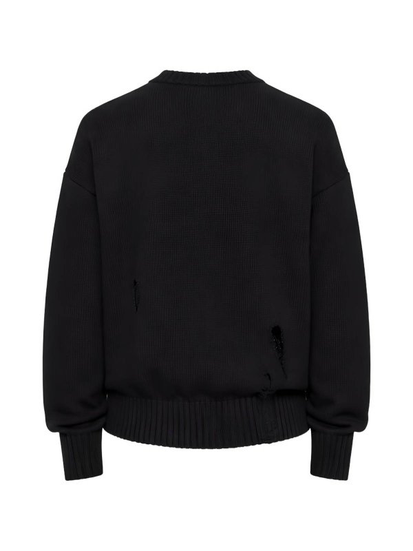 AMIRI: Pull col rond online - Pull Col Rond - Noir