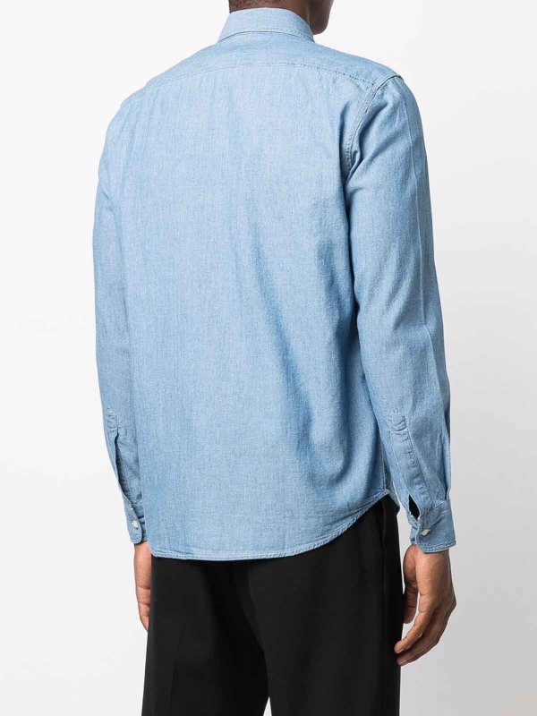 The Best Shops ASPESI: shirts - Chambray work shirt