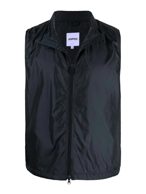 ASPESI: Gilets tricot - Gilet - Bleu