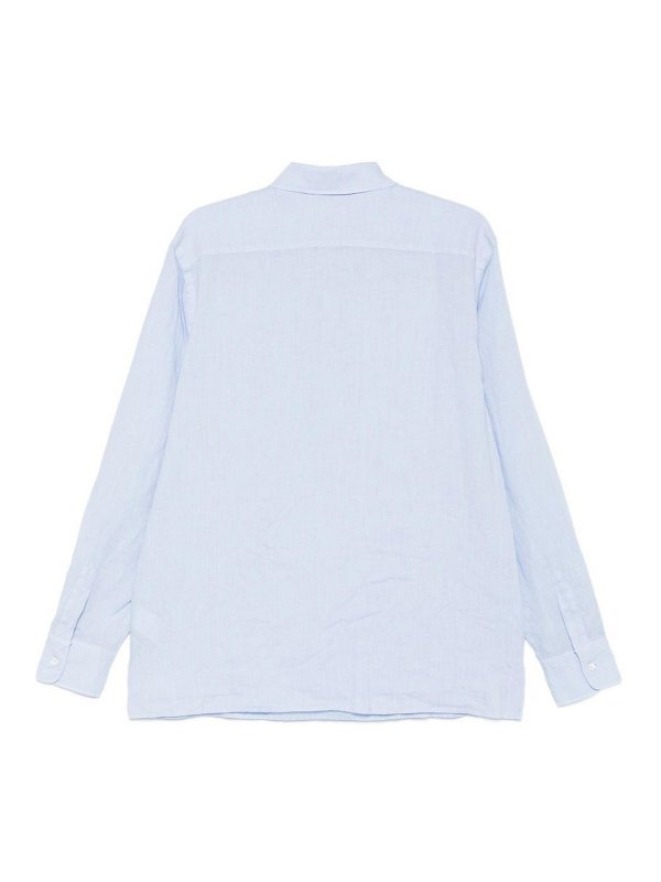 ASPESI: shirts online - Half-button long-sleeved shirt