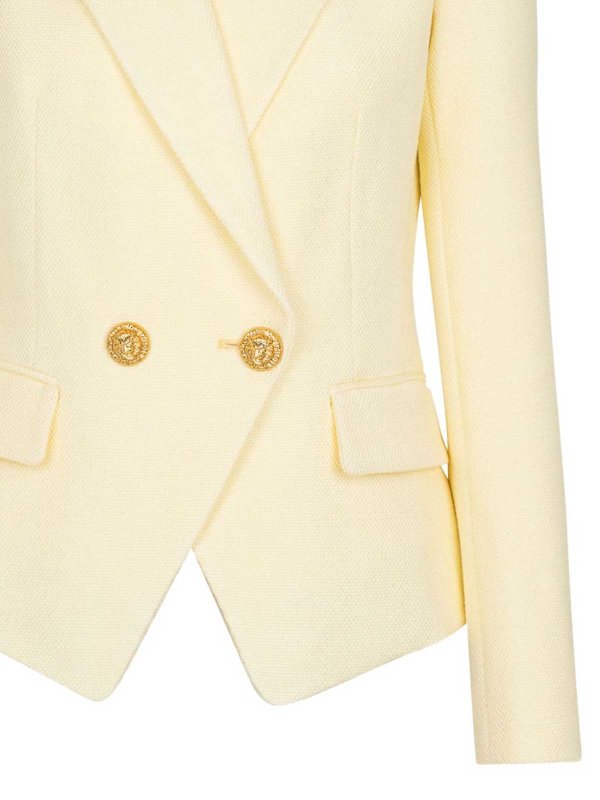 Balmain: Blazer online - Blazer - Amarillo Claro
