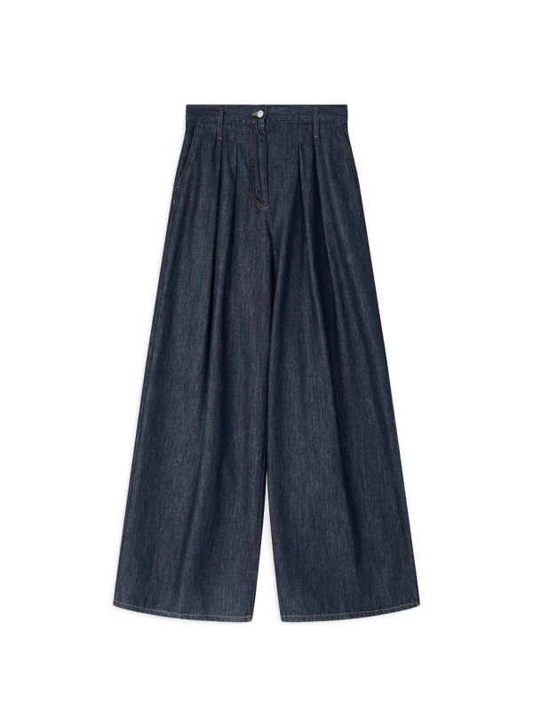 DRIES VAN NOTEN: ストレートジーンズ online - ストレートジーンズ - ブルー