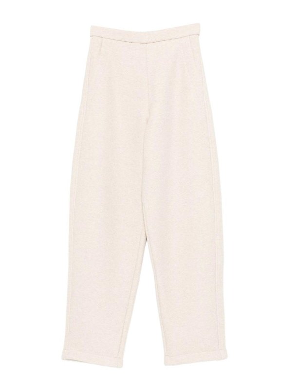 Max Mara: Casual Hosen - Casual Hose - Weiß