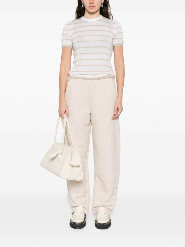Max Mara: Casual Hosen online - Casual Hose - Weiß