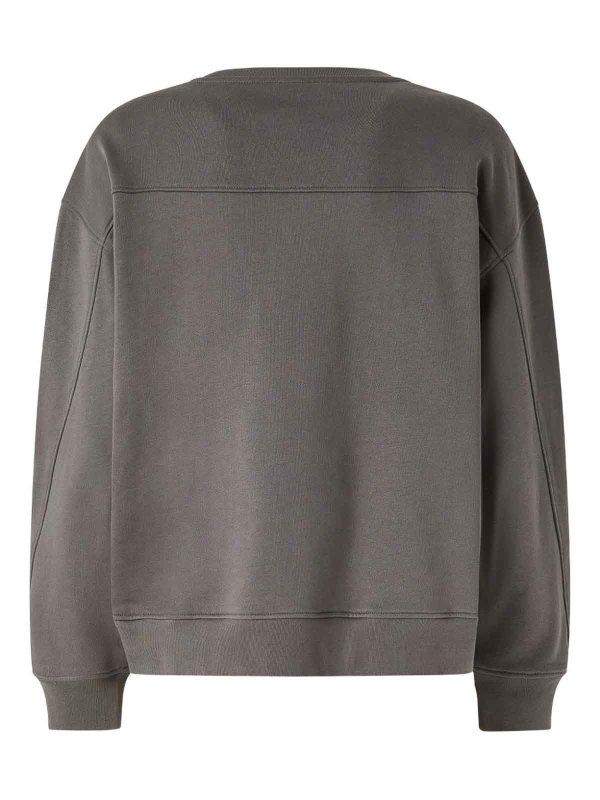 Pinko: Sweatshirts und Pullover online - Sweatshirt - Grau