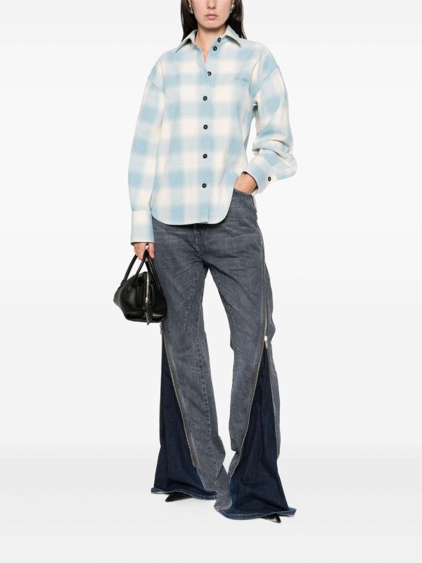 The Attico buy online Hemd - Blau