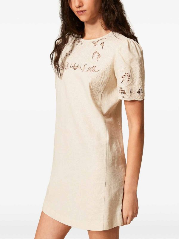 TWINSET buy online Robe Courte - Beige Clair