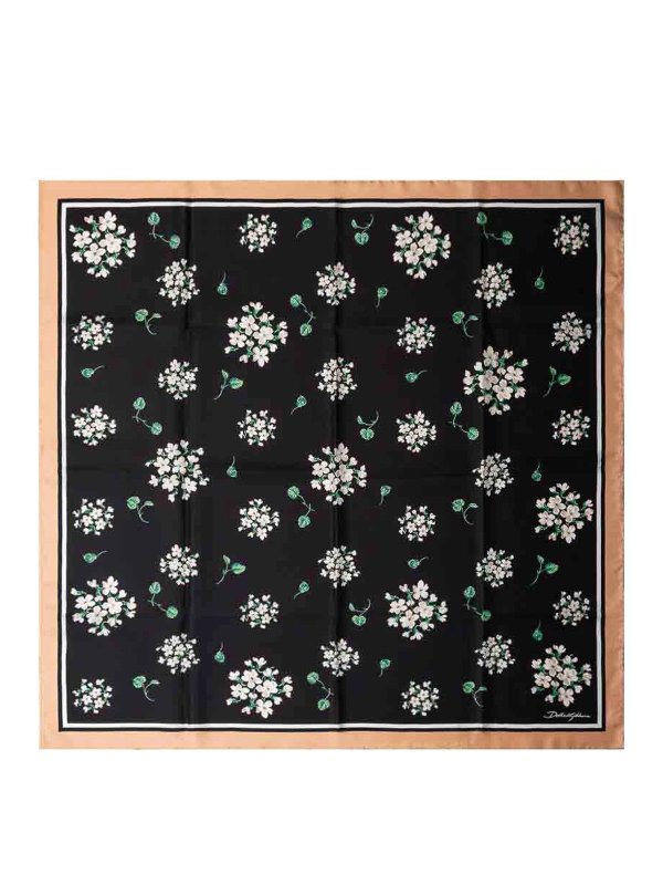 DOLCE & GABBANA: Écharpes - Écharpe - Noir
