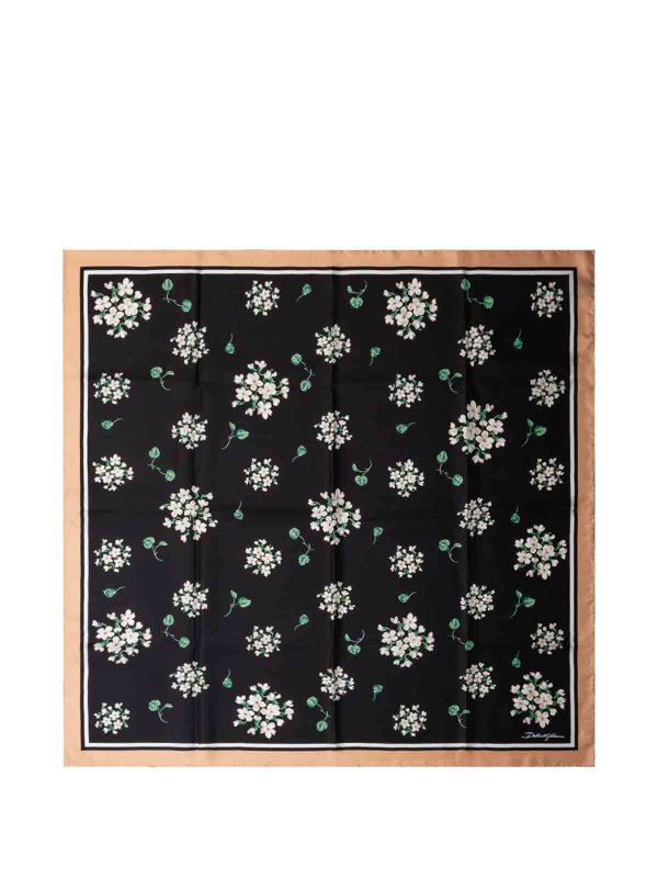 DOLCE & GABBANA: Écharpes online - Écharpe - Noir