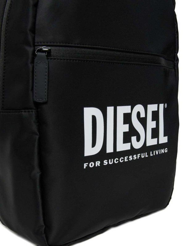 The Best Shops DIESEL: backpacks - Nylon backpack with logo print