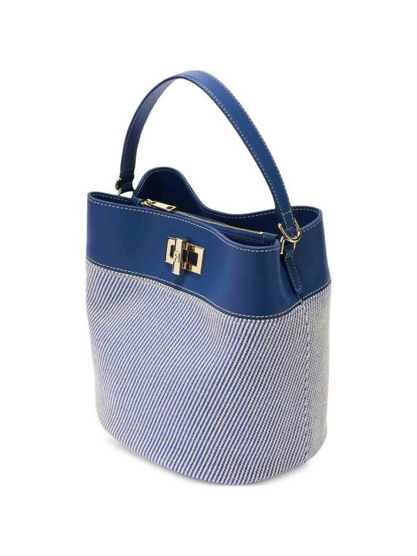 The Best Shops FURLA: バケットバッグ - バケットバッグ - ミディアムウォッシュ