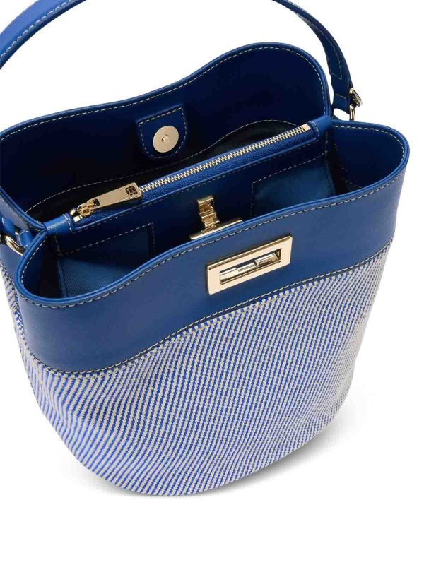 FURLA buy online バケットバッグ - ミディアムウォッシュ