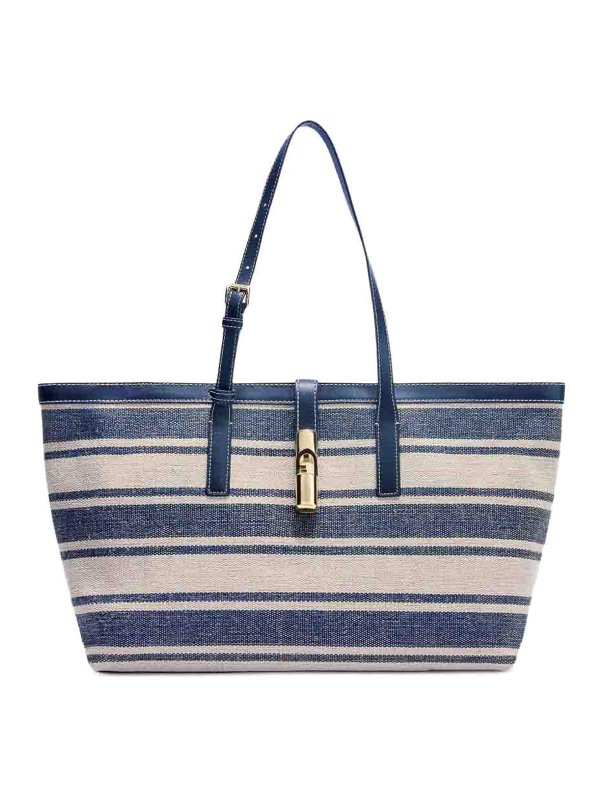 FURLA: Sacs à main - Sac Cabas - Bleu