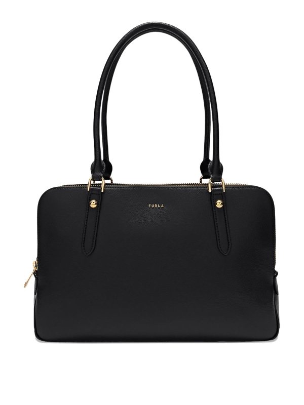 FURLA: クロスボディバッグ - クロスボディバッグ - 黒