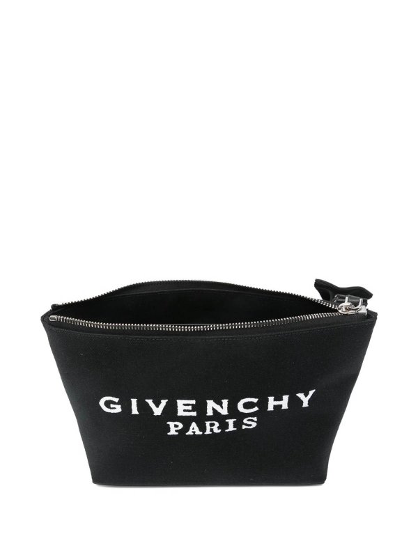 Small pouch in canvas with bow shop online: GIVENCHY