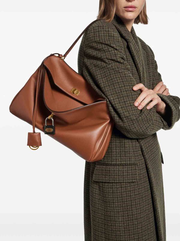BALENCIAGA: Handtaschen online - Shopper - Hellbraun