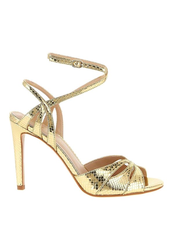 TWINSET: Sandalen - Sandalen - Metallic