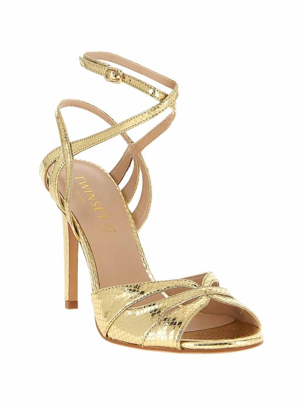 Sandalen - Metallic shop online: TWINSET
