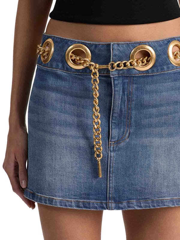 The Best Shops ALICE+OLIVIA: Knielange und Midi Röcke - Midirock - Blau