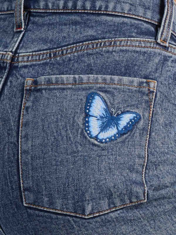 The Best Shops ALICE+OLIVIA: straight leg jeans - Beautiful