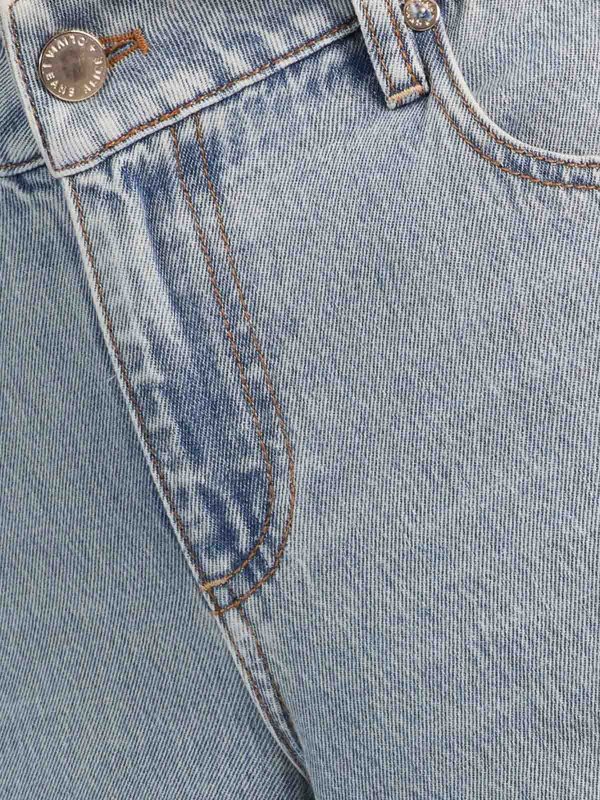ALICE+OLIVIA: Jeans Rectos online - Vaqueros Rectos - Azul