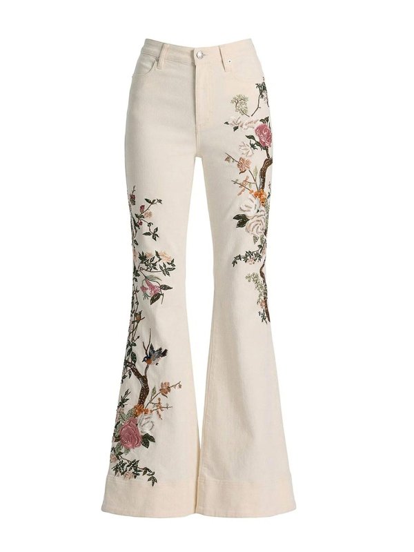 ALICE+OLIVIA: jeans dritti, a sigaretta - Bellissimo