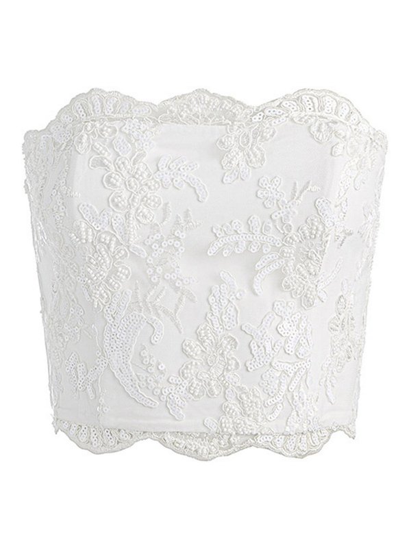 ALICE+OLIVIA: Tops y camisetas sin mangas - Top - Blanco