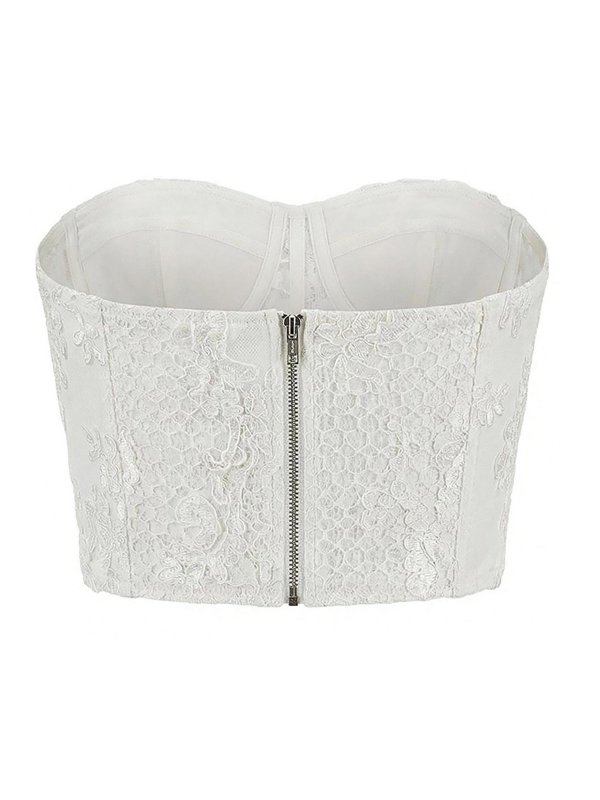 ALICE+OLIVIA: Tops y camisetas sin mangas online - Top - Blanco