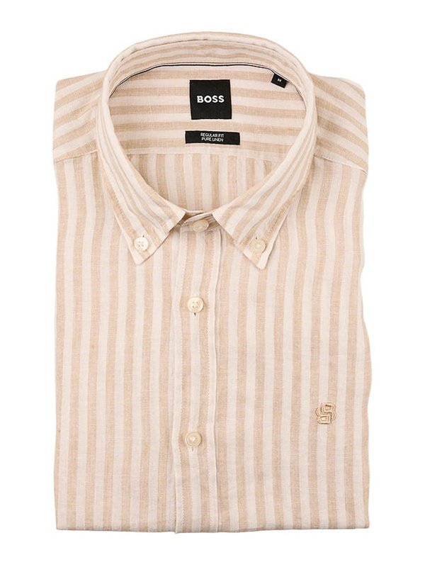 Hugo Boss: Hemden - Hemd - Braun