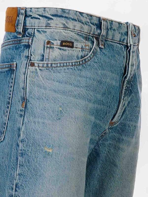 Vaqueros Rectos - Azul shop online: Hugo Boss