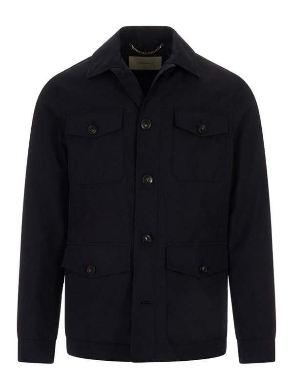 CANALI: Camisas - Camisa - Azul