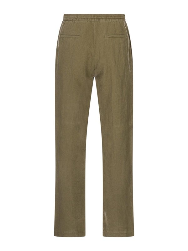 CANALI: Pantalons casual online - Pantalons Décontractés - Vert