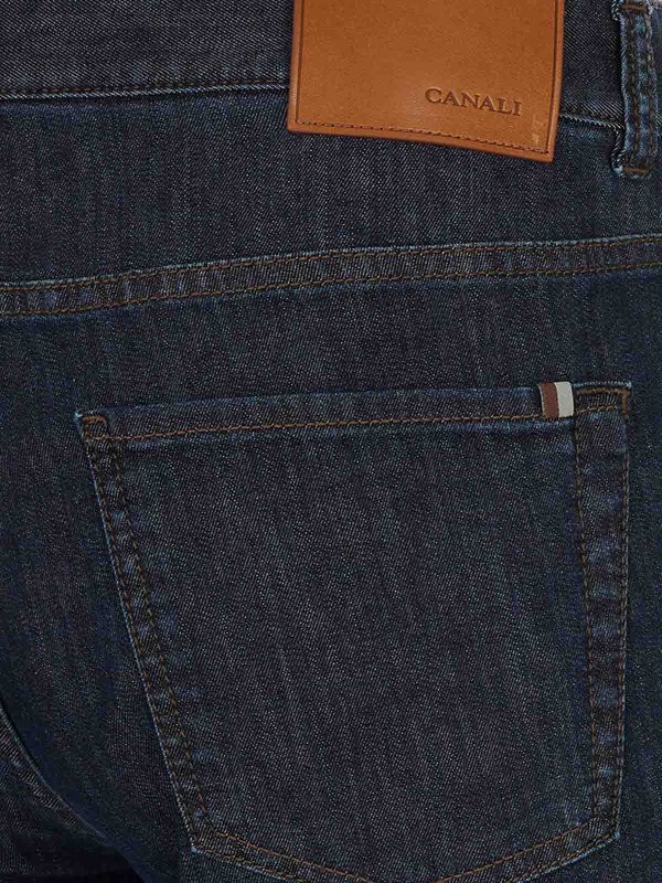 The Best Shops CANALI: straight leg jeans - jeans