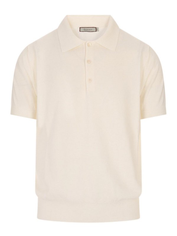 CANALI: Polos  - Polo - Blanc