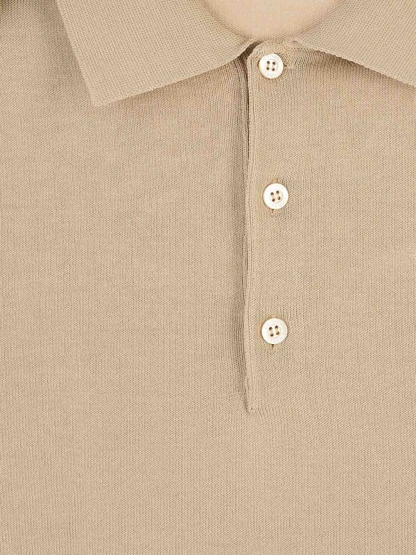 The Best Shops CANALI: Poloshirts - Poloshirt - Braun