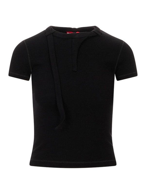 DIESEL: Tops & Débardeurs - Top - Noir