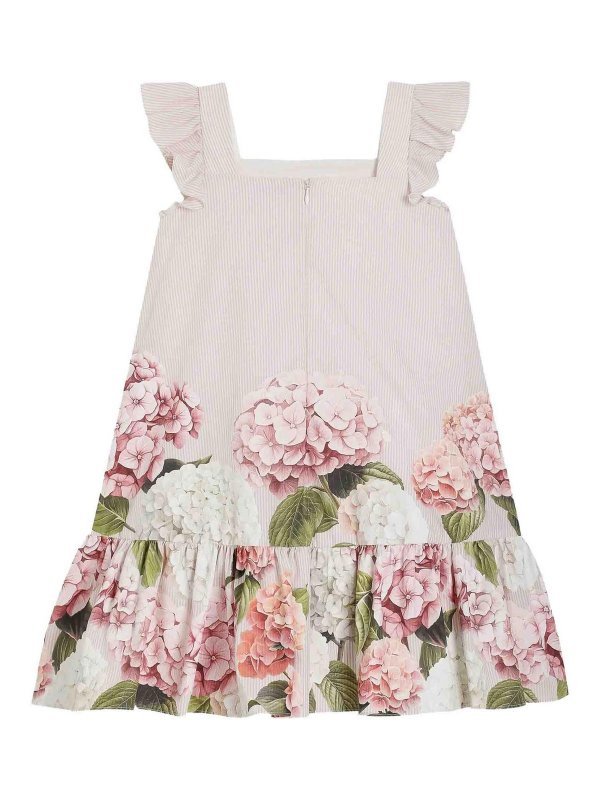 Dolce & Gabbana Jr: Knielange Kleider online - Knielanges Kleid - Bunt